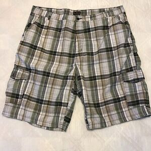 Marx & Dutch plaid cargo shorts‎ size 50